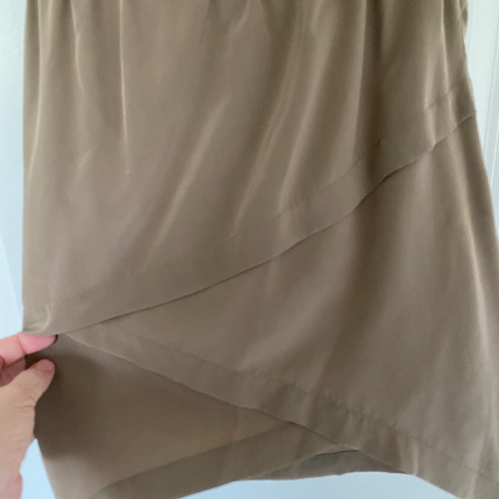 Robert Rodriquez brown/tan mini, dolman sleeve
